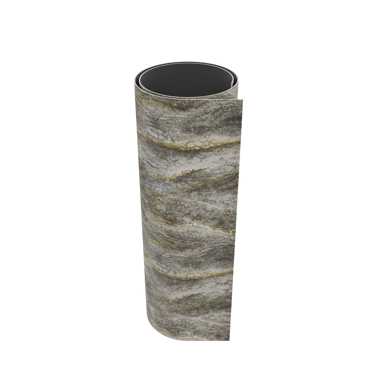 Crédence adhésive gris or effet marbre 250 x 120 cm - 3 m²