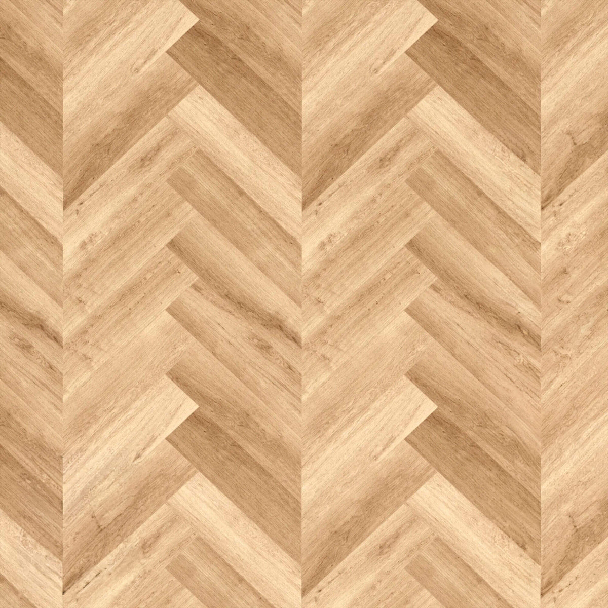 Parquet chevron PVC clipsable bois clair - 122 x 45 cm - 4 mm