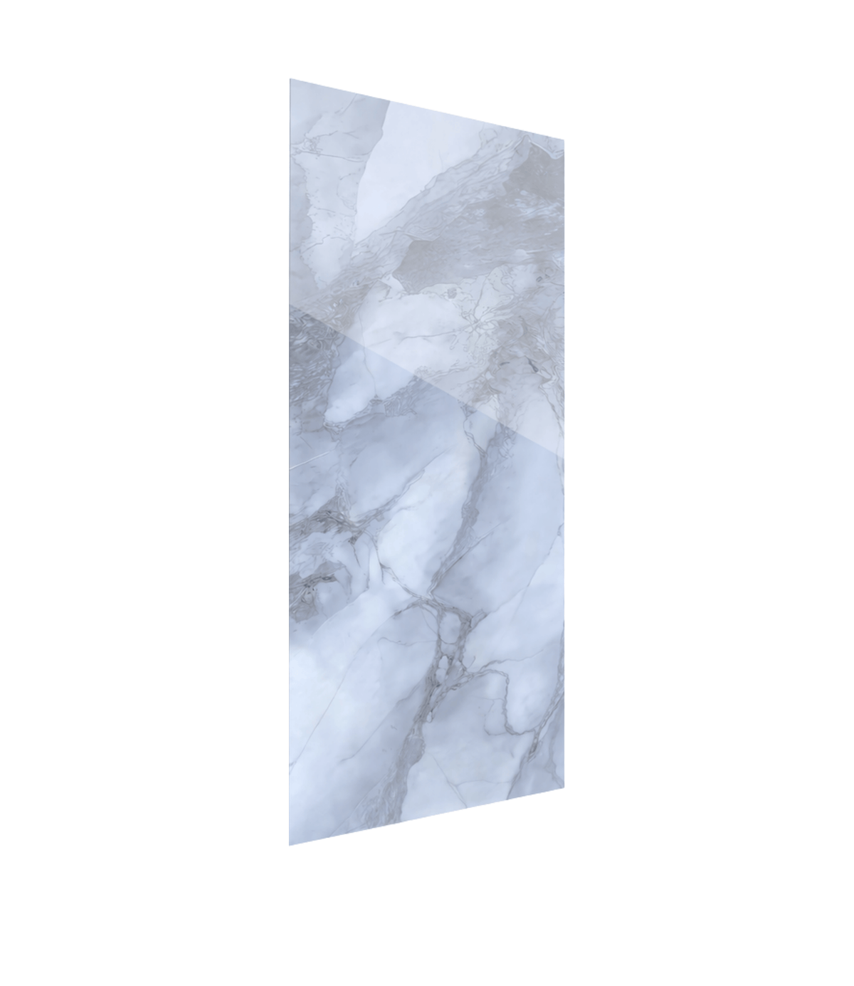 Panneau PVC effet marbre grès cérame 250 x 120 cm - étanche
