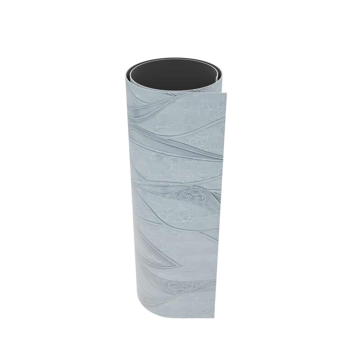 Crédence adhésive blanc chrome effet marbre 250 x 120 cm - 3 m²