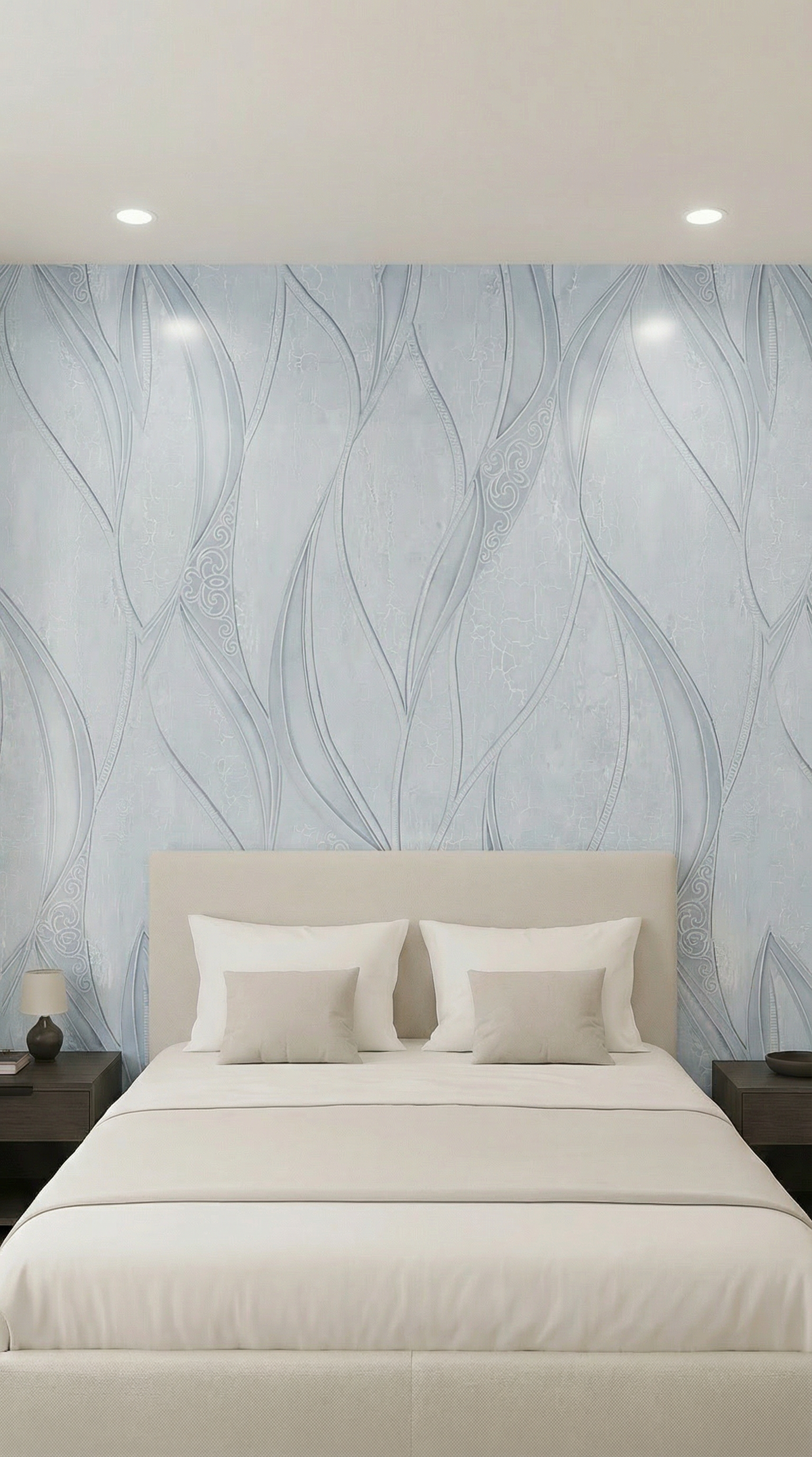 Crédence adhésive blanc chrome effet marbre 250 x 120 cm - 3 m²