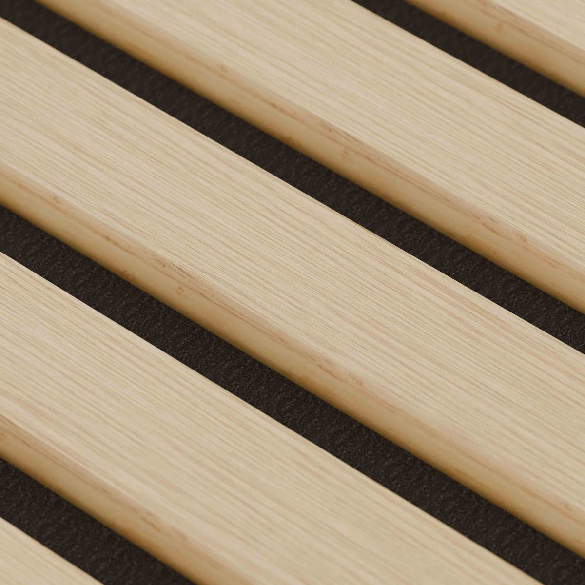 Wand-Akustikpaneel mattschwarz 240 x 60 cm - 21 mm - 2er-Set