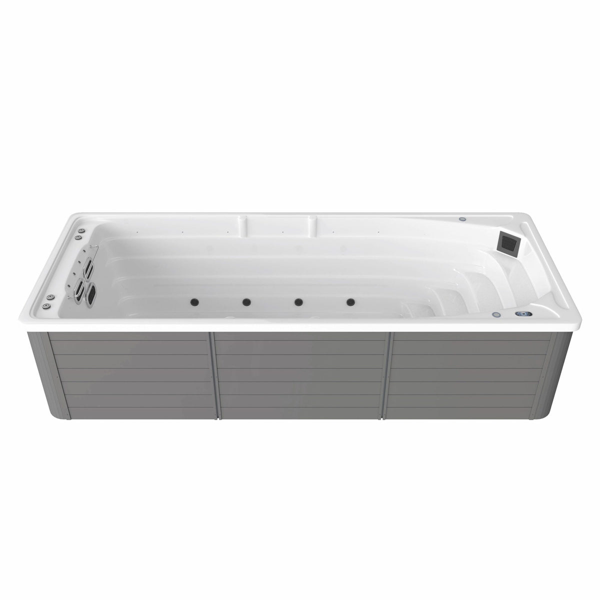 Spa de nage à contre-courant 5,6 m - 3 pompes 2HP - PS-SM56