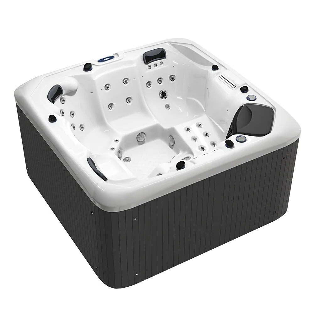 Spa extérieur 6 places - 58 jets inox - cascade et LED - PS-J500S