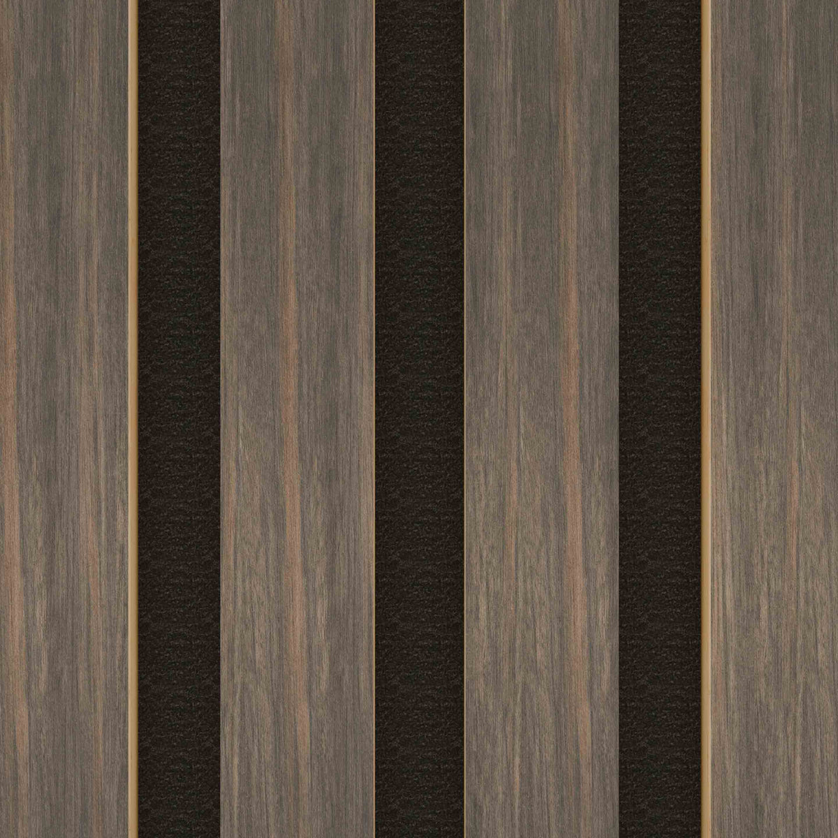 Wand-Akustikpaneel mattschwarz 240 x 60 cm - 21 mm - 2er-Set