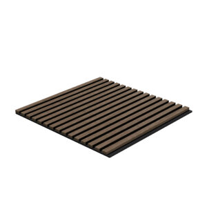 panneau acoustique noyer x4