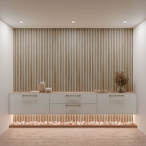 panneau acoustique noyer clair 11 mm