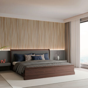 panneau acoustique noyer clair 11 mm