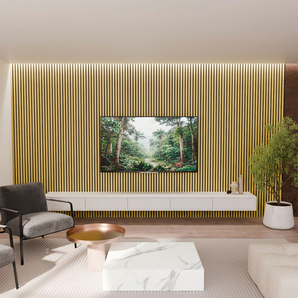 Panneau acoustique - Chêne 21 mm