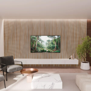 panneau acoustique noyer clair 11 mm