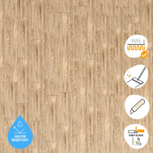 parquet PVC chêne doré