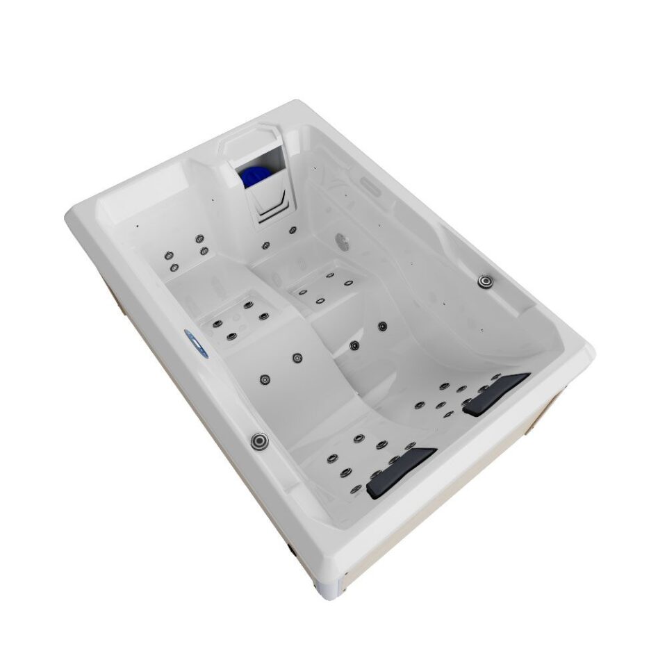 Spa Extérieur Premium – Modèle PS-J245 _ 2 Places Allongées avec 34 Jets Hydromassants & Éclairage LED