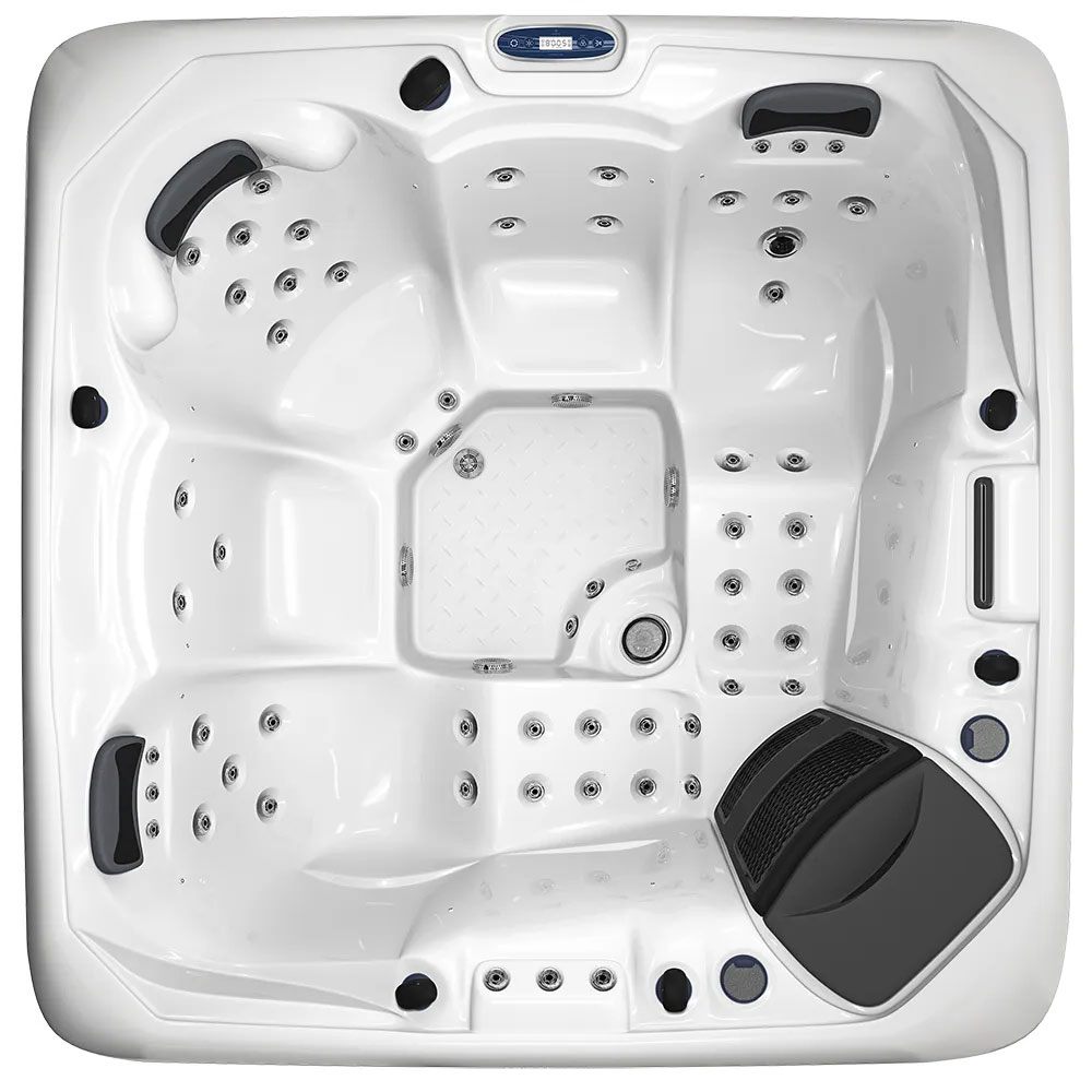 Spa Extérieur Premium – Modèle PS-J500S _ 6 Places avec 58 Jets Inox, Cascade & Éclairage LED