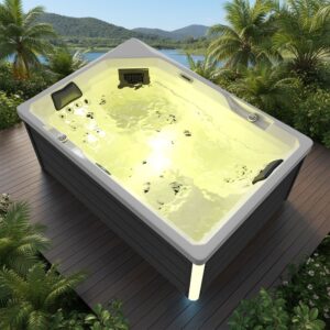 Spa Extérieur Compact – Modèle PS-J265 _ 2 Places Allongées avec 34 Jets Hydromassants & Éclairage LED