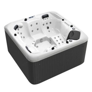 Spa Extérieur Premium – Modèle PS-J500S _ 6 Places avec 58 Jets Inox, Cascade & Éclairage LED