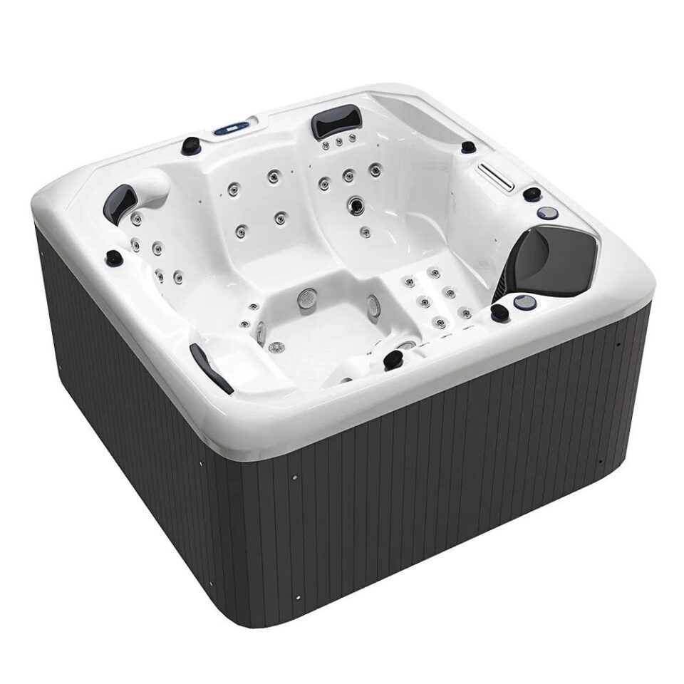 Spa Extérieur Premium – Modèle PS-J500S _ 6 Places avec 58 Jets Inox, Cascade & Éclairage LED