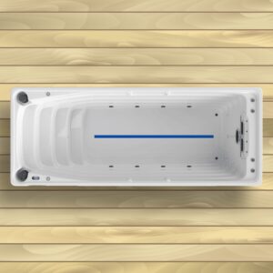 Spa de Nage Premium – Modèle PS-SM56 _ 1 Couloir de Nage avec Contre-Courant Intégré & Éclairage LED