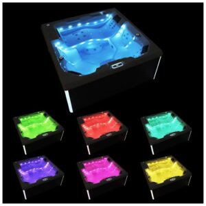 Spa Extérieur Premium – Modèle PS-J515 _ 6 Places avec Jets Hydromassants et Cascade Lumineuse