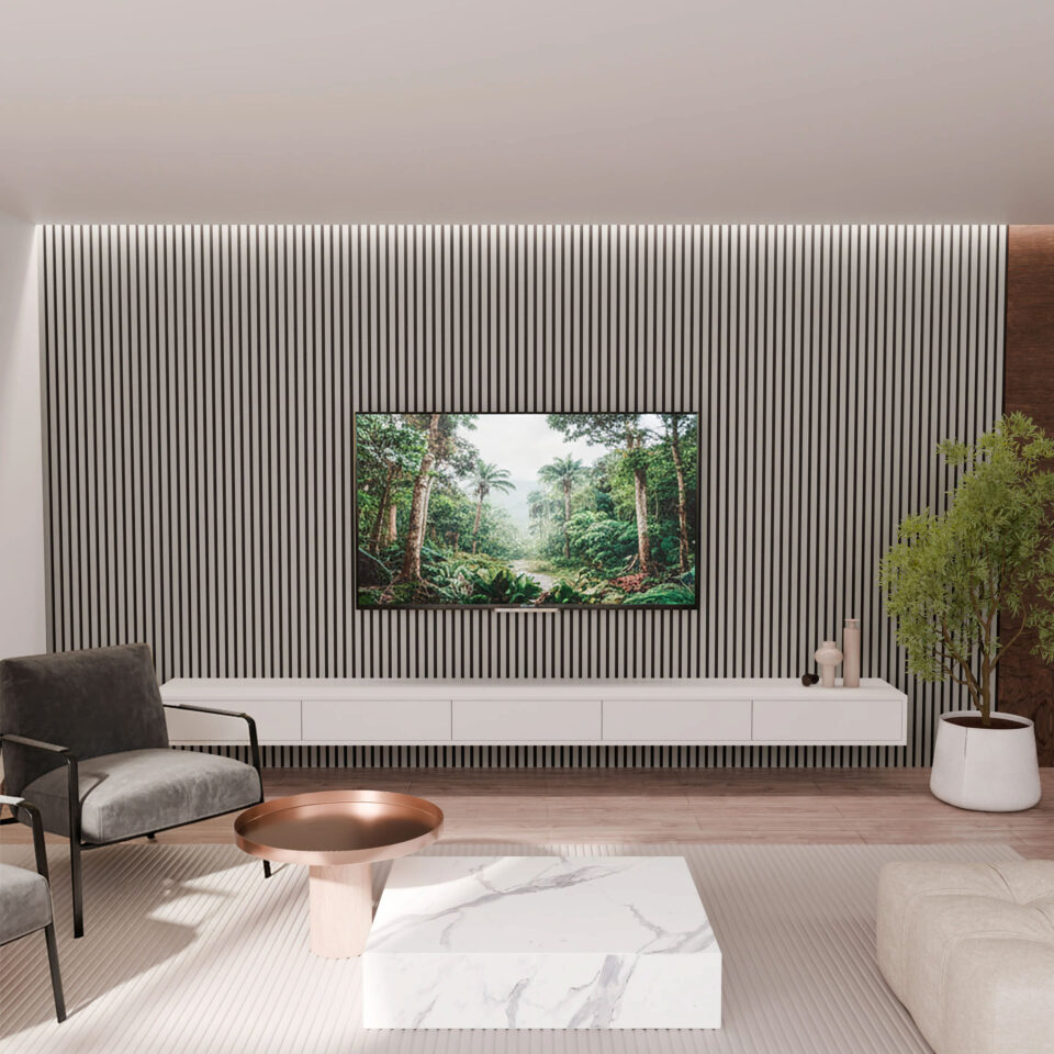 Panneau acoustique - Gris 11 mm