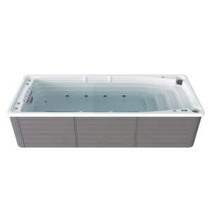 Spa de Nage Premium – Modèle PS-SM56 _ 1 Couloir de Nage avec Contre-Courant Intégré & Éclairage LED