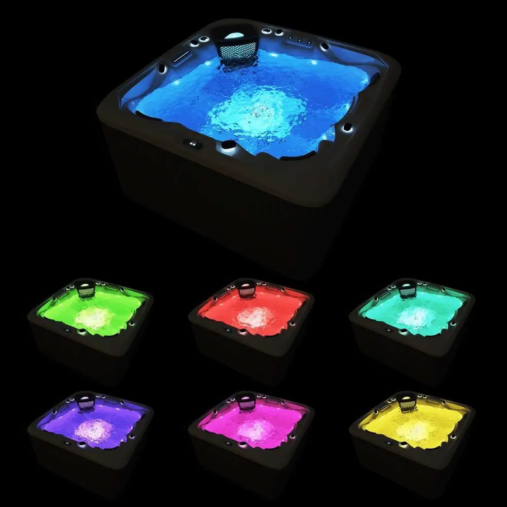 Spa Extérieur Premium – Modèle PS-J500S _ 6 Places avec 58 Jets Inox, Cascade & Éclairage LED