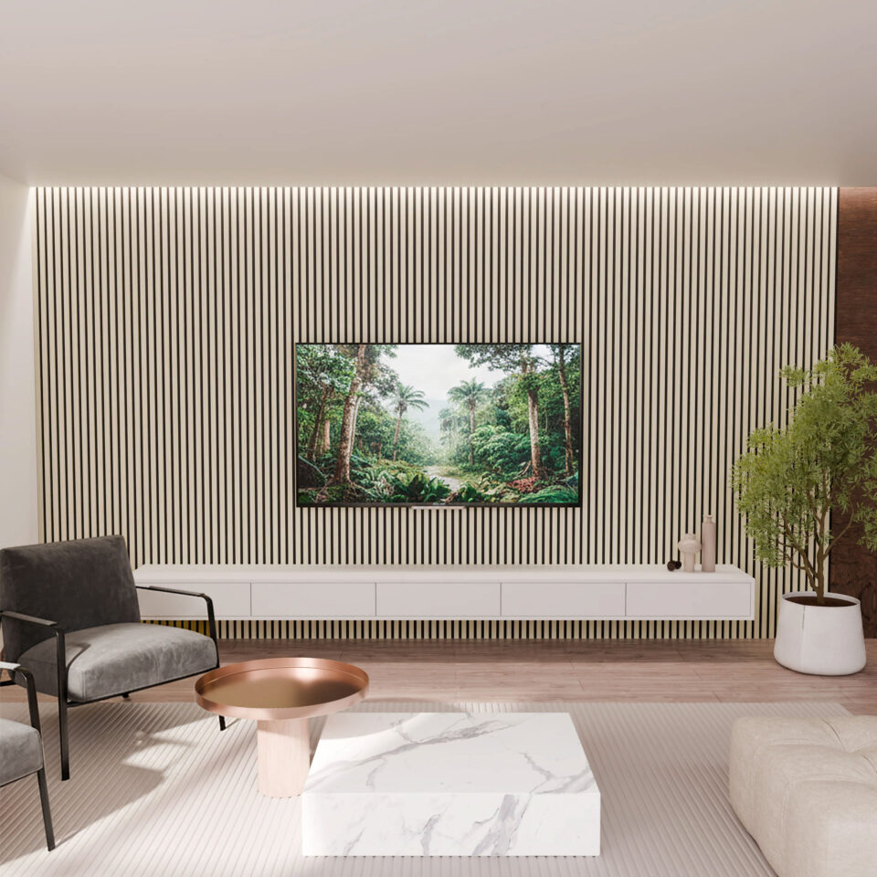 panneau acoustique chaine clair 11 mm