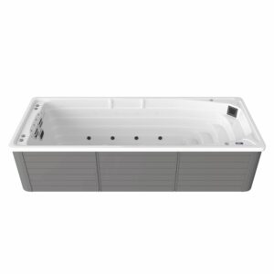 Spa de Nage Premium – Modèle PS-SM56 _ 1 Couloir de Nage avec Contre-Courant Intégré & Éclairage LED