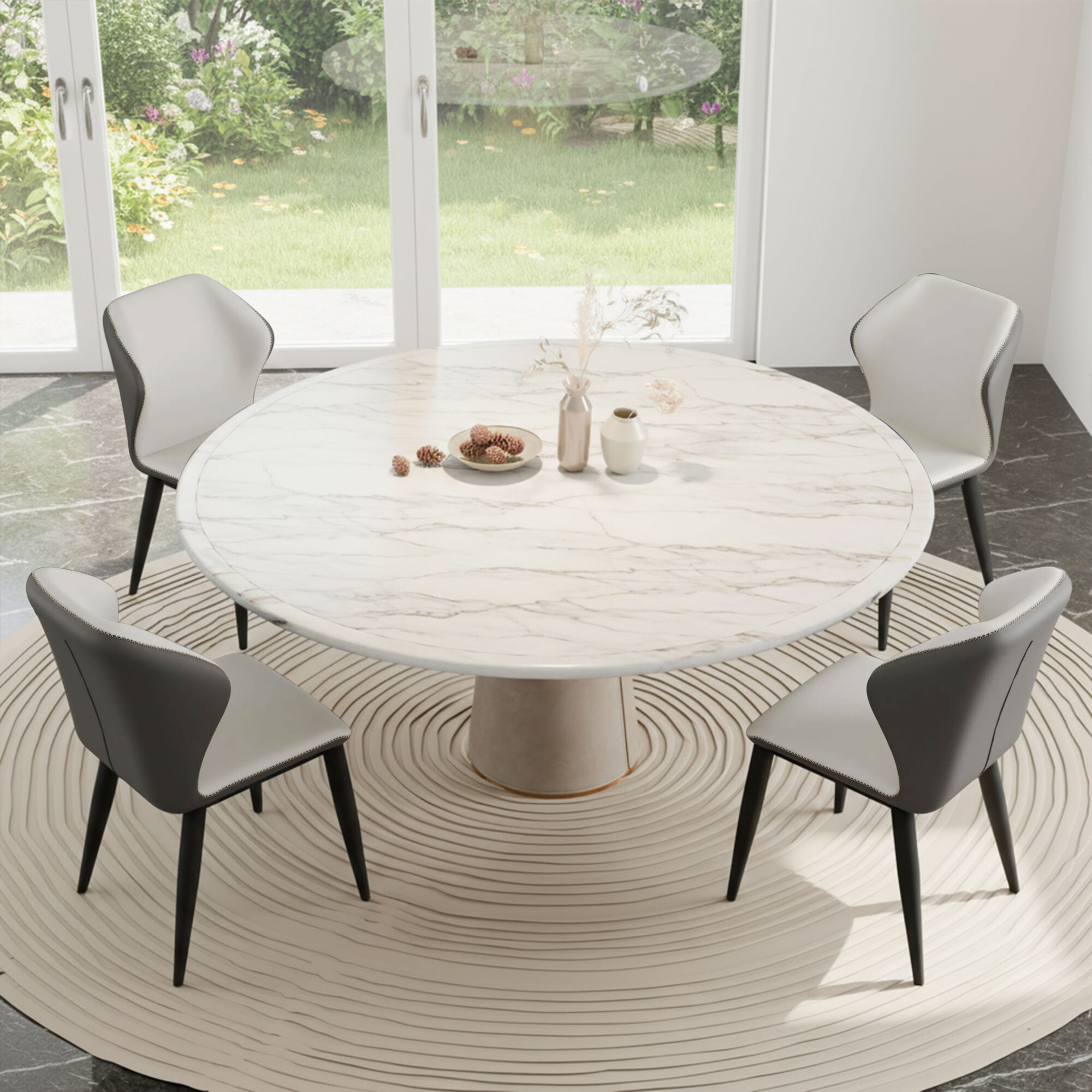 Chaise Milano Gris Beige X2