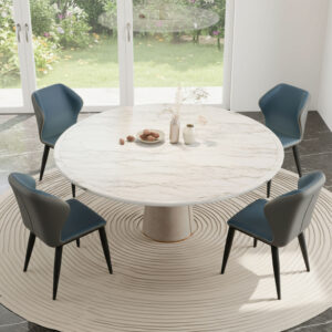 Chaise Milano - Gris / Bleu X2