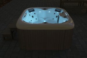 Spa Extérieur Premium – Modèle PS-J425 _ 4 Places avec 23 Jets Hydromassants & Éclairage LED Intégré