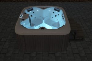 Spa Extérieur Premium – Modèle PS-J425 _ 4 Places avec 23 Jets Hydromassants & Éclairage LED Intégré